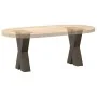 Patas de mesa centro forma X 2uds acero natural 28x(42-43) cm de , Patas para mesas - Ref: Foro24-4012951, Precio: 79,64 €, D...