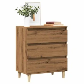 Aparador madera contrachapada roble artisian 60x35x70 cm by , Sideboards - Ref: Foro24-856481, Price: 71,98 €, Discount: %