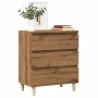 Aparador madera contrachapada roble artisian 60x35x70 cm de , Aparadores - Ref: Foro24-856481, Precio: 71,98 €, Descuento: %