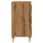 Aparador madera contrachapada roble artisian 60x35x70 cm de , Aparadores - Ref: Foro24-856481, Precio: 71,98 €, Descuento: %