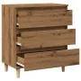 Aparador madera contrachapada roble artisian 60x35x70 cm de , Aparadores - Ref: Foro24-856481, Precio: 71,98 €, Descuento: %