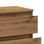Aparador madera contrachapada roble artisian 60x35x70 cm de , Aparadores - Ref: Foro24-856481, Precio: 71,98 €, Descuento: %