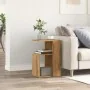 Mesa auxiliar de madera contrachapada roble artisan 36x30x56 cm by , Side tables - Ref: Foro24-856559, Price: 39,55 €, Discou...