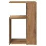 Mesa auxiliar de madera contrachapada roble artisan 36x30x56 cm by , Side tables - Ref: Foro24-856559, Price: 39,55 €, Discou...