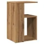 Mesa auxiliar de madera contrachapada roble artisan 36x30x56 cm by , Side tables - Ref: Foro24-856559, Price: 39,55 €, Discou...