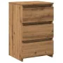 Mesitas noche 2uds madera ingeniería roble artisan 40x35x62,5cm de , Mesitas de noche - Ref: Foro24-856525, Precio: 108,48 €,...