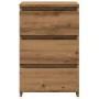 Mesitas noche 2uds madera ingeniería roble artisan 40x35x62,5cm de , Mesitas de noche - Ref: Foro24-856525, Precio: 108,48 €,...