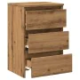 Mesitas noche 2uds madera ingeniería roble artisan 40x35x62,5cm de , Mesitas de noche - Ref: Foro24-856525, Precio: 108,48 €,...