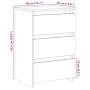 Mesitas noche 2uds madera ingeniería roble artisan 40x35x62,5cm de , Mesitas de noche - Ref: Foro24-856525, Precio: 108,48 €,...