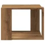 Mesa de centro madera de ingeniería roble artisan 40x40x30 cm de , Mesas de centro - Ref: Foro24-856495, Precio: 30,32 €, Des...