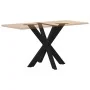 Pata de mesa comedor forma araña negra 85x85x(72-73) cm acero de , Patas para mesas - Ref: Foro24-4013120, Precio: 161,32 €, ...