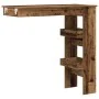 Mesa de bar de pared madera contrachapada envejecida de , Mesas de cocina y de comedor - Ref: Foro24-856860, Precio: 60,34 €,...