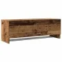 Armario de madera contrachapada envejecida 100x32,5x35 cm de , Armarios roperos - Ref: Foro24-856616, Precio: 51,44 €, Descue...