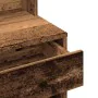 Tocador con espejo envejecida 74,5x40x141 cm de , Mesas - Ref: Foro24-857007, Precio: 88,95 €, Descuento: %