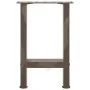 Patas para mesa de centro de acero natural 2 uds 38x(42-43) cm de , Patas para mesas - Ref: Foro24-4013279, Precio: 56,43 €, ...