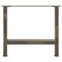 Patas para mesa de centro de acero natural 2 uds 60x(42-43) cm de , Patas para mesas - Ref: Foro24-4013287, Precio: 64,29 €, ...