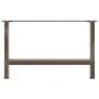 Patas para mesa de centro de acero natural 2 uds 70x(42-43) cm de , Patas para mesas - Ref: Foro24-4013291, Precio: 67,81 €, ...