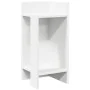 Mesas auxiliares 2 uds con estante blanco 25,5x27x60 cm by , Side tables - Ref: Foro24-858543, Price: 37,38 €, Discount: %
