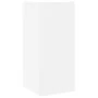 Mesas auxiliares 2 uds con estante blanco 25,5x27x60 cm by , Side tables - Ref: Foro24-858543, Price: 37,38 €, Discount: %