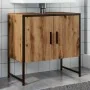 Mueble de lavabo de baño madera roble artisan 60x33x60 cm de , Tocadores de baño - Ref: Foro24-857703, Precio: 58,07 €, Descu...