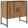 Mueble de lavabo de baño madera roble artisan 60x33x60 cm de , Tocadores de baño - Ref: Foro24-857703, Precio: 58,07 €, Descu...