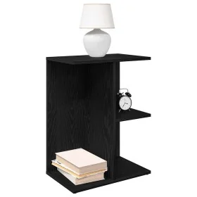 Mesitas de noche 2 uds madera de ingeniería roble negro de , Mesitas de noche - Ref: Foro24-858653, Precio: 59,07 €, Descuent...