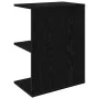 Mesitas de noche 2 uds madera de ingeniería roble negro de , Mesitas de noche - Ref: Foro24-858653, Precio: 59,07 €, Descuent...
