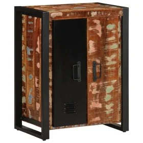 Aparador madera maciza reciclada multicolor 55x35x70 cm de , Aparadores - Ref: Foro24-4013576, Precio: 186,62 €, Descuento: %