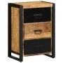 Cajonera madera maciza de mango 50x35x70 cm de , Aparadores - Ref: Foro24-4013583, Precio: 218,73 €, Descuento: %