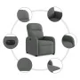 Sillón reclinable eléctrico de tela gris oscuro de , Sillones - Ref: Foro24-3302953, Precio: 245,80 €, Descuento: %