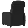 Sillón reclinable de masaje de tela negro de , Sillones - Ref: Foro24-4015534, Precio: 183,46 €, Descuento: %
