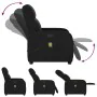 Sillón reclinable de masaje de tela negro de , Sillones - Ref: Foro24-4015534, Precio: 183,46 €, Descuento: %