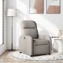 Sillón reclinable de tela gris taupe by , Armchairs - Ref: Foro24-4015529, Price: 177,10 €, Discount: %