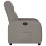 Sillón reclinable de tela gris taupe by , Armchairs - Ref: Foro24-4015529, Price: 177,10 €, Discount: %