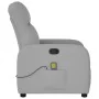 Sillón de masaje reclinable de tela gris nube de , Sillones - Ref: Foro24-4015541, Precio: 198,79 €, Descuento: %