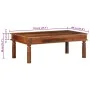 Mesa de centro de madera maciza 110x60x40 cm acacia de , Mesas de centro - Ref: Foro24-4102368, Precio: 186,19 €, Descuento: %