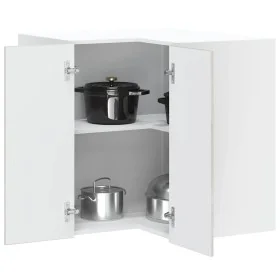 Mueble esquinero cocina Porto madera contrachapada gris cemento de , Armarios de cocina - Ref: Foro24-854101, Precio: 84,74 €...