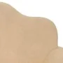 Sofá infantil de 2 plazas de felpa suave color crema de , Mobiliario para bebés y niños pequeños - Ref: Foro24-357049, Precio...