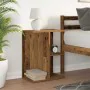 Mesita de noche madera de ingeniería madera vieja 46,5x29x61 cm de , Mesitas de noche - Ref: Foro24-858664, Precio: 35,15 €, ...