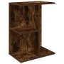 Mesita de noche madera de ingeniería ahumado roble 46,5x29x61cm de , Mesitas de noche - Ref: Foro24-858658, Precio: 35,15 €, ...