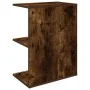 Mesita de noche madera de ingeniería ahumado roble 46,5x29x61cm de , Mesitas de noche - Ref: Foro24-858658, Precio: 35,15 €, ...