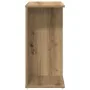 Mesita de noche madera ingeniería artesanal roble 46,5x29x61 cm de , Mesitas de noche - Ref: Foro24-858666, Precio: 35,15 €, ...