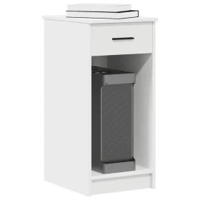 Torre de ordenador con cajón blanco 35x45x77 cm de , Escritorios - Ref: Foro24-858740, Precio: 56,08 €, Descuento: %
