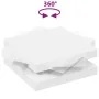 Mesa de centro giratoria 360 grados blanco 90x90x34,5 cm de , Mesas de centro - Ref: Foro24-3321351, Precio: 128,78 €, Descue...
