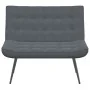 Banco de terciopelo gris oscuro 110x74x84 cm de , Bancos - Ref: Foro24-4012338, Precio: 203,56 €, Descuento: %