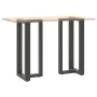 Patas de mesa bar forma T 2 uds acero antracita 50x35x(90-91)cm de , Patas para mesas - Ref: Foro24-4013078, Precio: 129,12 €...