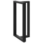 Patas de mesa bar forma T 2 uds acero negro 60x35x(100-101) cm de , Patas para mesas - Ref: Foro24-4013092, Precio: 168,92 €,...