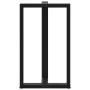 Patas de mesa bar forma T 2 uds acero negro 60x35x(100-101) cm de , Patas para mesas - Ref: Foro24-4013092, Precio: 168,92 €,...