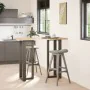 Patas mesa bar forma T 2 uds acero natural 50x35x(110-111) cm de , Patas para mesas - Ref: Foro24-4013103, Precio: 143,01 €, ...