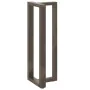 Patas mesa bar forma T 2 uds acero natural 50x35x(110-111) cm de , Patas para mesas - Ref: Foro24-4013103, Precio: 143,01 €, ...